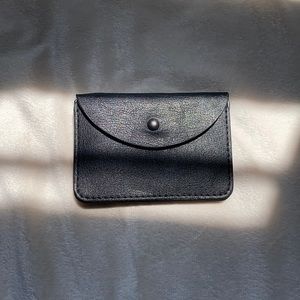 black small wallet